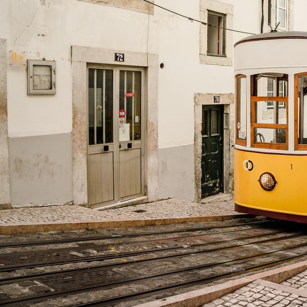 Portugal Lisbon tram